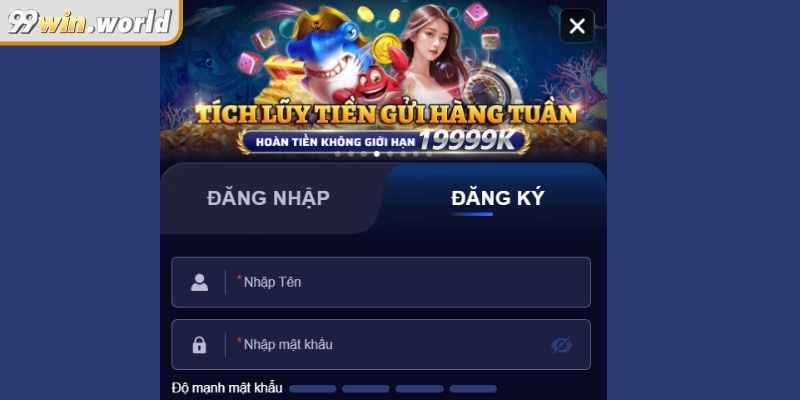 Đăng Ký 99win - Hướng Dẫn Chi Tiết Và Những Lưu Ý Quan Trọng 2 Quy trình đăng ký dành cho người mới bắt đầu