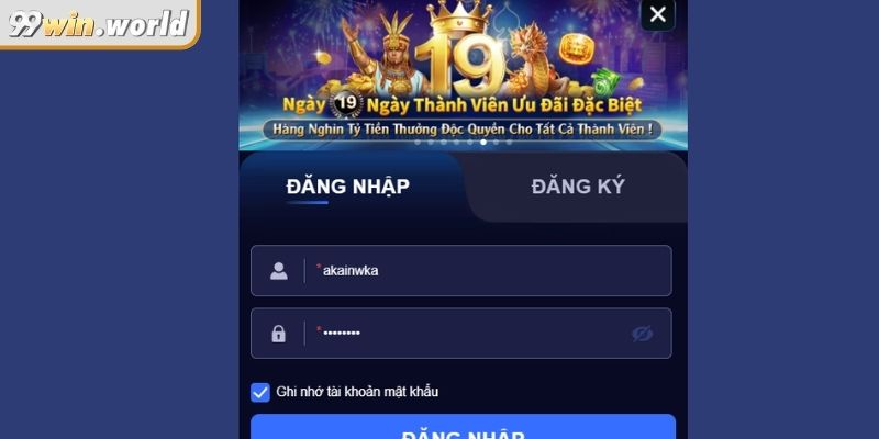 Đăng Nhập 99win – Hướng Dẫn Truy Cập Đơn Giản, Nhanh Chóng 2 Hướng dẫn quy trình đăng nhập 99win chuẩn xác nhất