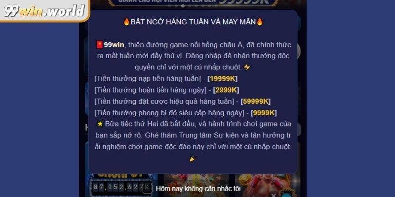 Giới Thiệu 99win – Sân Chơi Hiện Đại Đỉnh Cao Cho Tín Đồ 3 Kho thông tin đang dạng cho hội viên