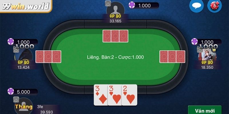 Liêng 99win – Căng Thẳng Từng Nước Bài Đến Giây Cuối Cùng 3 Ba yếu tố giúp chiến thắng