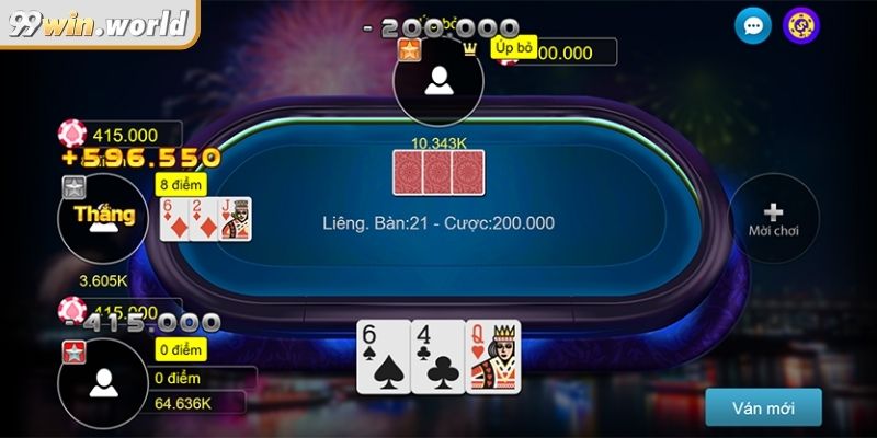 Liêng 99win – Căng Thẳng Từng Nước Bài Đến Giây Cuối Cùng 2 Thuật ngữ cơ bản cho cược thủ mới