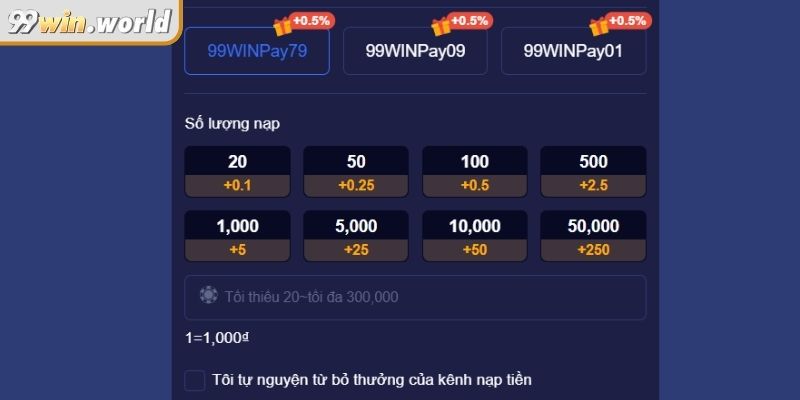 Nạp Tiền 99win - Toàn Tập Quy Trình Và Những Nguyên Tắc Vàng 1 Nạp tiền 99win cùng những ưu điểm vượt trội