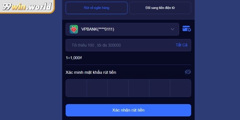 Rút Tiền 99win Quy Trình Chuẩn Cùng Những Nguyên Tắc An Toàn 3 Bí quyết tối ưu hóa giao dịch hiệu quả